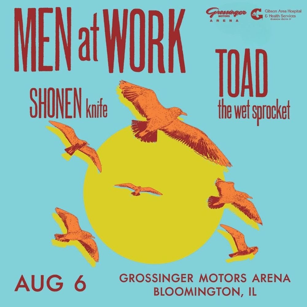 Men At Work & Toad the Wet Sprocket with Shonen Knife